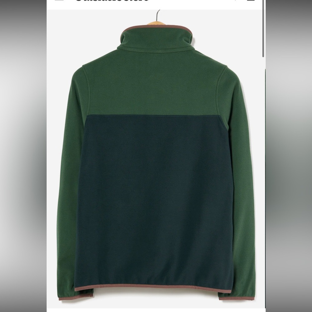 Micro D Women's Snap-T Pullover Fleece - Northern Green - size medium - Picture 3 of 8